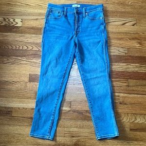 Madewell mid rise stovepipe women’s 30 blue jeans